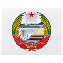 North Korea Coat of Arms Flyer