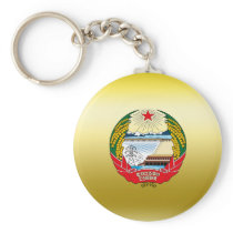 North Korea Coat of Arms Key Chains