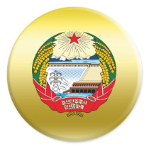 North Korea Coat of Arms Stickers