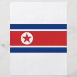 North Korea National Flag Flyer