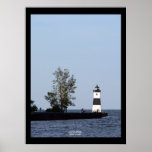 North Pier Lighthouse, Presque Isle, PA Poster posters