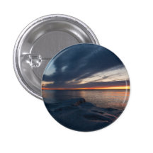 North Point Sunrise Milwaukee, Wisconsin Pinback Button