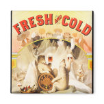 North Pole Beer Vintage Fridge Magnet