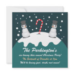 North Pole Christmas Invitation