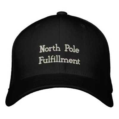 North Pole Fulfilment Centre Embroidered Hats by Ars_Brevis
