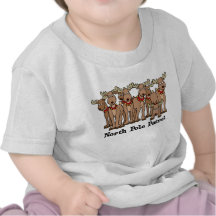 North Pole Patrol baby shirt