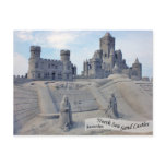 North Sea Sand Castles In Amsterdam postcards