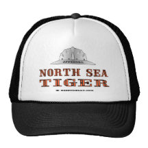 North Sea Tiger,Oil Field Cap Trucker Hat