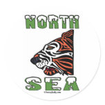 North Sea Tiger,Oil Field Sticker,Oil Rigs,Oil