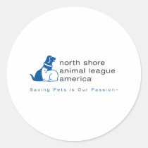 North Shore Animal League Branded stickers