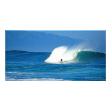 North Shore Surf Hawaii Personalised Photo Card