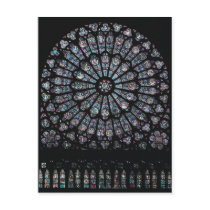 North transept rose window