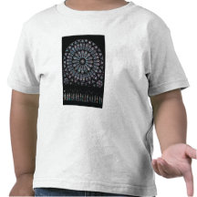 North transept rose window tshirts