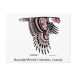 North West Coast Native Eagle Postcard