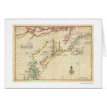 Northeast Coast USA Map 1639 cards