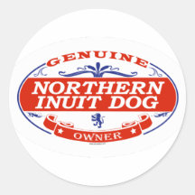 Northern Inuit Dog Sticker