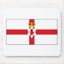 Northern Ireland Flag (light) Mousepad
