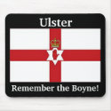 Northern Ireland flag, Ulster, Remember the Boyne! mousepads