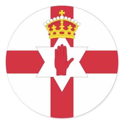 Northern Ireland Province of Ulster Euro Sticker