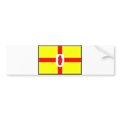 Northern Ireland (Ulster) Flag Bumper Stickers