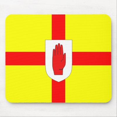 Northern Ireland (Ulster) Mousepad by jacinto888