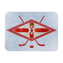 Northern Irish Ice Hockey Magnet