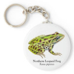 Northern Leopard Frog Keychain
