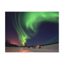 Northern Lights at Bear Lake postcards