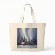 NORTHERN LIGHTS & LOG CABIN BAG