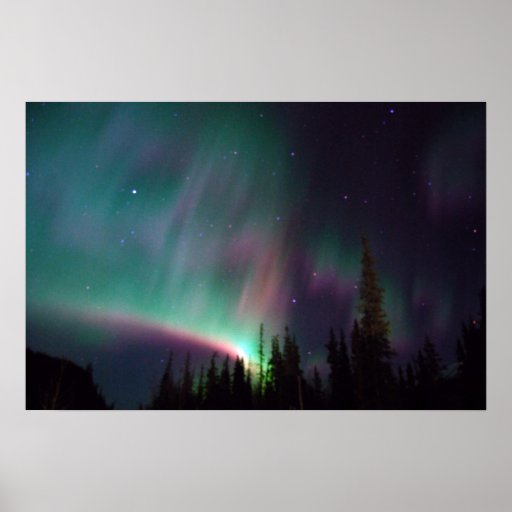 Northern Lights Print Zazzle
