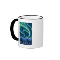 Northern Lights - Wrangell, Alaska Mug