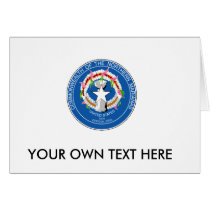 Northern Mariana Islands Coat of Arms Greeting Cards