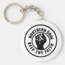 Northern Soul Key Chain