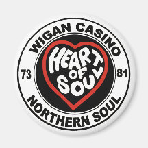 Northern soul Wigan Casino Refrigerator Magnet