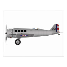 Northrop Y1C-19 Alpha Postcard