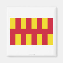 Northumberland Flag Fridge Magnets