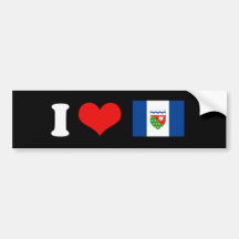 NORTHWEST TERRITORIES BUMPER STICKERS