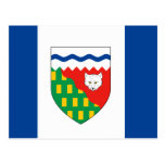 NORTHWEST TERRITORIES FLAG POSTCARD