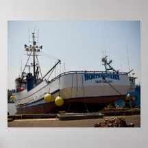 Northwestern Docked Print