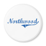 Northwood New Hampshire Classic Design Fridge Magnets