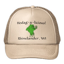 Northwoods Wisconsin Mythical Creature Hodag HAT