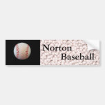 Norton Baseball Bumper Sticker