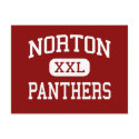 Norton - Panthers - High School - Norton Ohio postcards