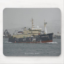 Norton Sound, Longliner in Dutch Harbour, Alaska Mousepads