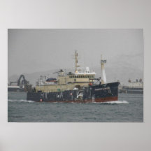 Norton Sound, Longliner in Dutch Harbour, Alaska Print