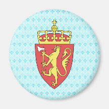 Norway Coat of Arms detail Magnets