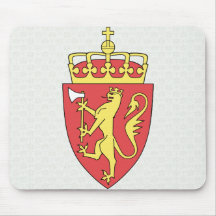 Norway Coat of Arms detail Mousemat