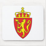Norway Coat Of Arms Mouse Pads