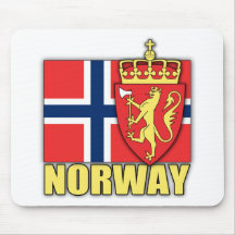 Norway Coat of Arms Mousepads