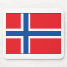 Norway Flag Mouse Pad